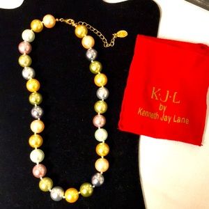 Kenneth Jay Lane Inaugural Pearl Necklace 2009